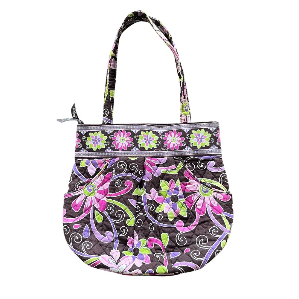 Vera Bradley Purple Punch Tote Bag